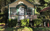 Woodland Villa Cabin 10 in the Northern California Redwoods