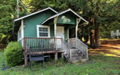 Woodland Villa Cabin 16 in the Northern California Redwoods